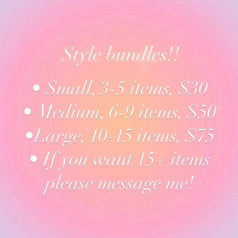 Style Bundles Offer